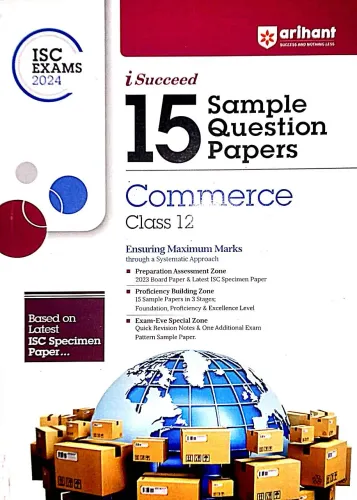 Isc I Succeed 15 Sample Question Papers Commerce-12 (2024)