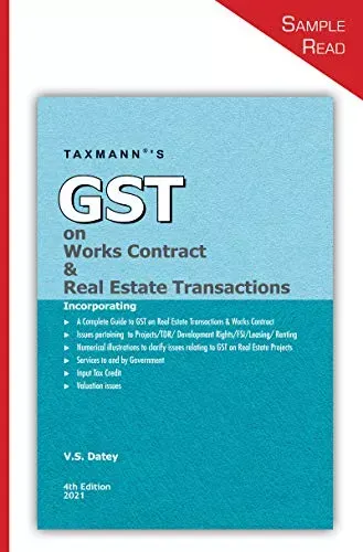 GST on Works Contract & Real Estate Transactions