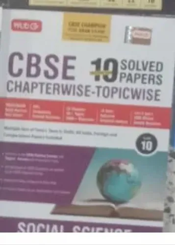 Cbse Chapterwise 10 Solved Paper Social Science-10  (2025)
