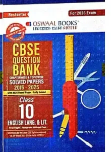 Most Likely CBSE Question Bank English Language And Literature Class 10 (2025-26)