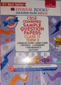 Cbse Combined Sample Papers Science Class 11 (term-2)