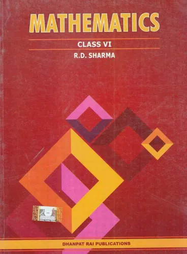 CBSE Mathematics Class 6 By R D Sharma
