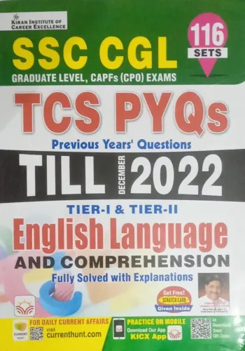 Ssc Cgl Tcs Pyqs Till 2022 Eng Tier-1&2(E)