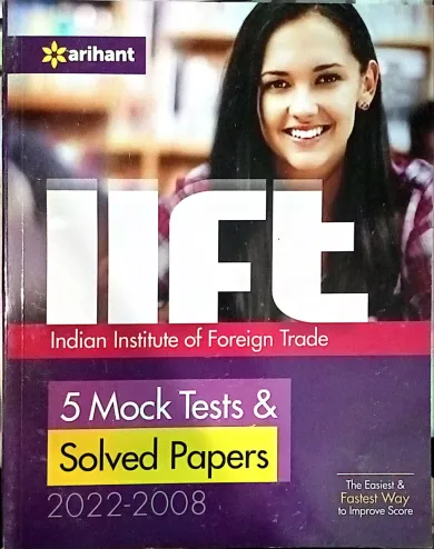 Iift 5 Mock Test & Solved Papers (E)