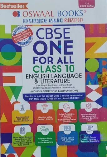 Cbse One For All English Lang. & Lit.Class -10