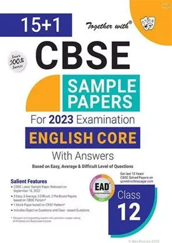 Ead Cbse Sample Papers English Core-12