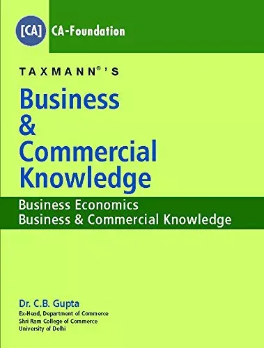 Business & Commercial Knowledge (CA-Foundation/New Syllabus)