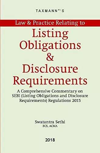 Law & Practice Relating to Listing Obligations & Disclosure Requirements