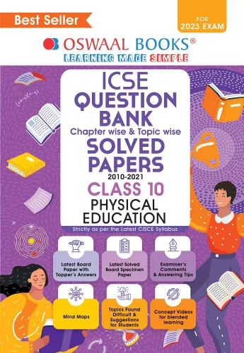 Oswaal ICSE Class 10 Physical Education Question Bank Book (For 2023 Exam)