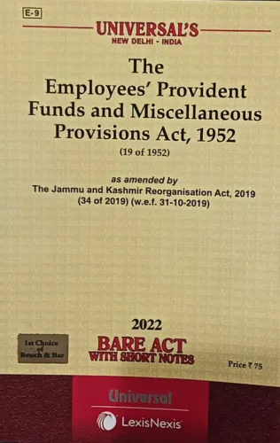 Employees Provident Funds And Miscellaneous Provisions Act 1952