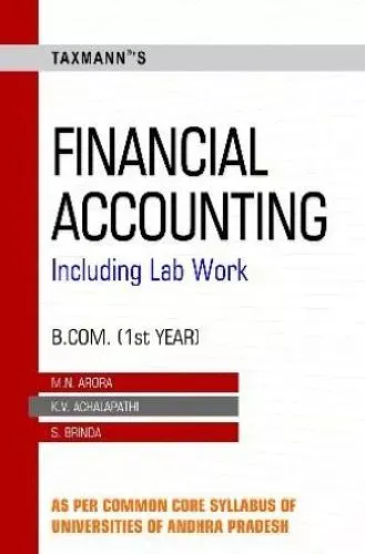 Financial Accounting (B.Com-Ist Year)