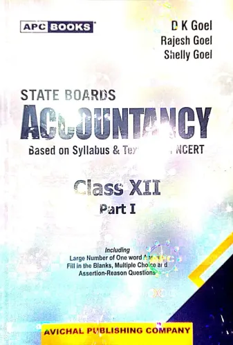 Accountancy - 12 Part 1 (State Boards) Based On Ncert