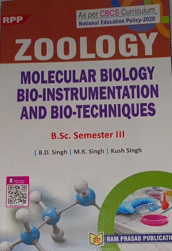 Zoology Molecular Biology Bio - Ins. & Bio-Techniques. B.Sc.Semester 3