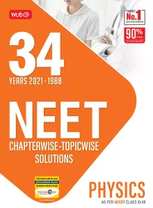 34 Years NEET Previous Year Solved Question Papers with NEET Chapterwise Topicwise Solutions - Physics 2021