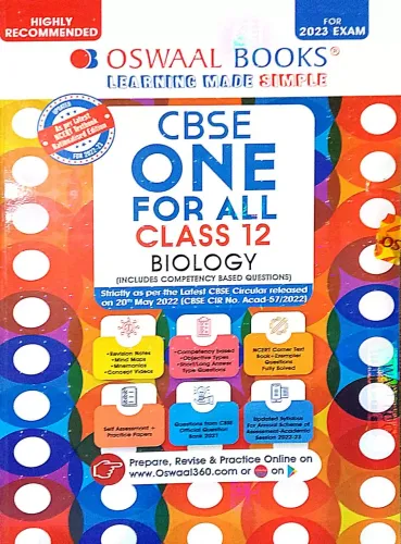 Cbse One For All Biology-12