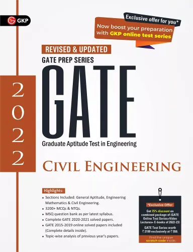 GATE 2022 : Civil Engineering - Guide 