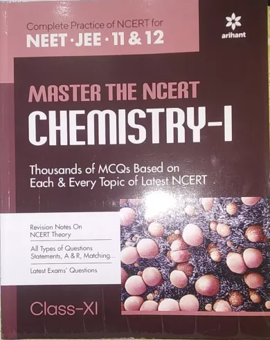 Master The Ncert Chemistry Vol-1 For Class 11