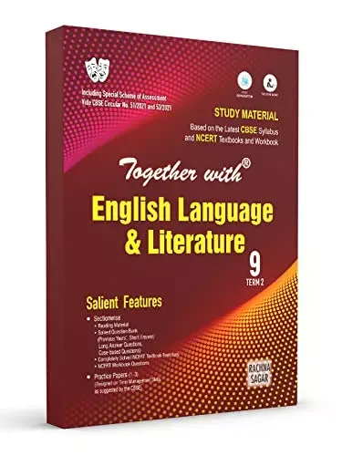 Rachna Sagar Together With CBSE Question Bank Study Material Term 2 English Language Books for Class 9th 2022 Exam, Best NCERT MCQ, OTQ, Practice & Sample Paper Series