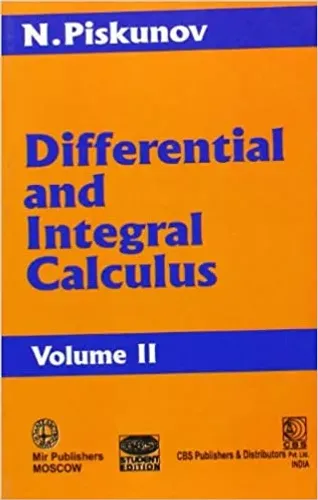Differential And Integral Calculus Vol 2