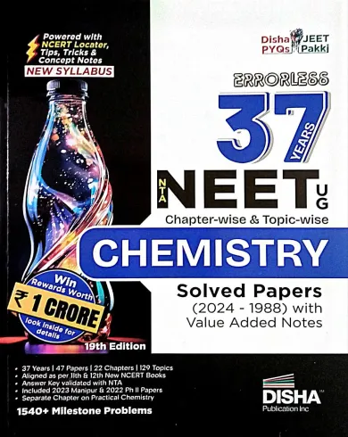 37 Years Neet Chemistry Solved Papers