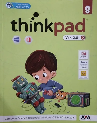 Touchpad Plus Ver 2.0 Computer Book Class 8