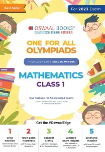 One For All Olympiads Mathematics-1 (sol Papers) 2023