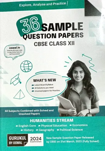 CBSE 36 Sample Question Papers Humanities Stream-12 (2024)