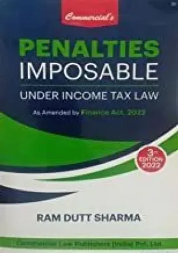 Penalties Imposables Under Income-Tax Law