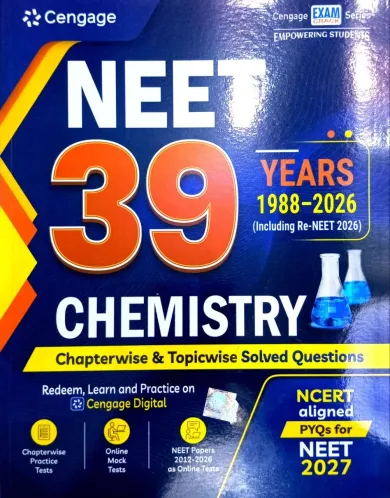 NEET 39 Years (1988-2026) Chemistry Chapterwise & Topicwise Solved Questions