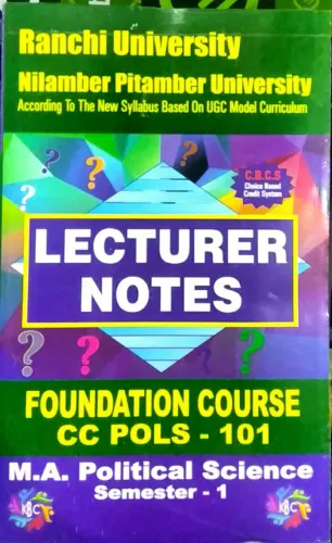 Lecturer Notes Political Science (R.u Sem-1)