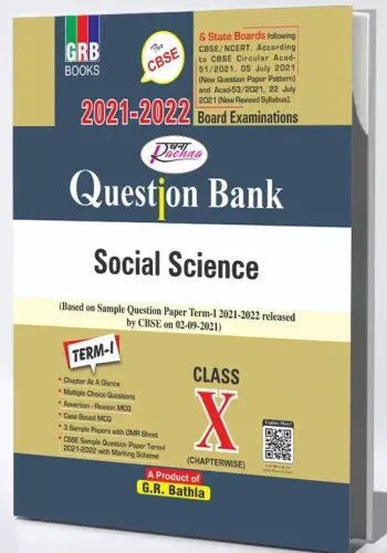 Rachna Question Bank Social Science Class X (Term-I)