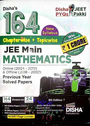 164 Jee Main C/t Mathematics Previous Year Sol Paper 8th