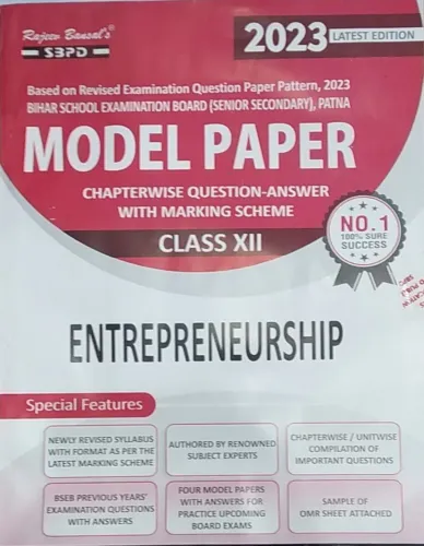 Model Paper Entrepreneurship-12