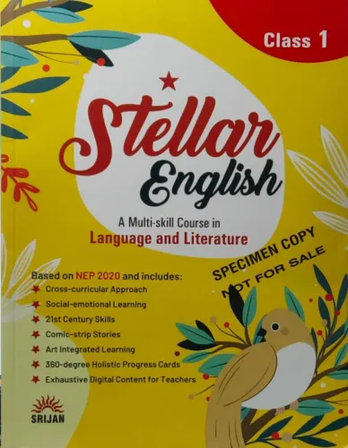 Stellar English Course Book Class - 1