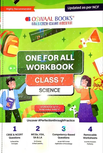 CBSE One For All Workbook Science-7