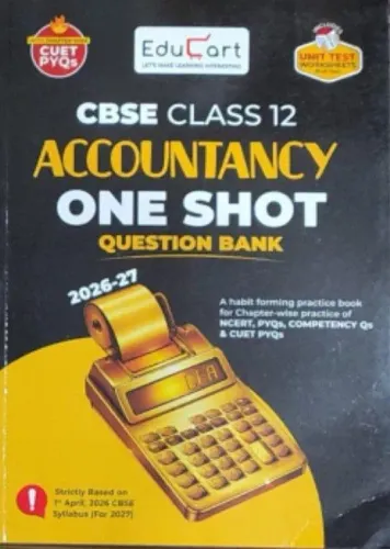 One Shot Cbse Question Bank Accountancy-12 (2026-27)