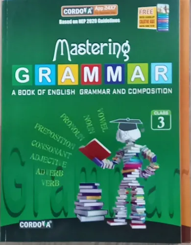 Mastering Grammar for class 3 Latest Edition 2024