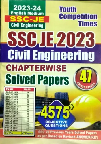 SSC Je Civil Engineering (47set) 4575+ E