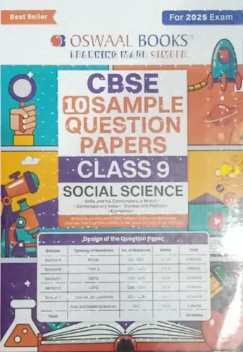 Cbse 10 Semple Question  Paper Social Science-9 (2025)