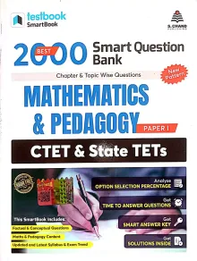 Best 2000 Smart Q.b. Ctet & State Tets Mathematics & Pedagogy (paper-1)