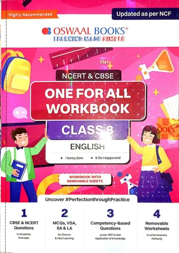 NCERT & CBSE One For All Workbook English-8