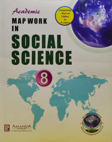 Academic Map Work in Social Science for Class Class  8