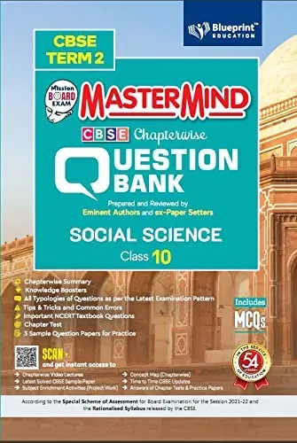 Master Mind CBSE Question Bank –Social Science Class 10 |Term 2 | For CBSE Board (Includes MCQs)