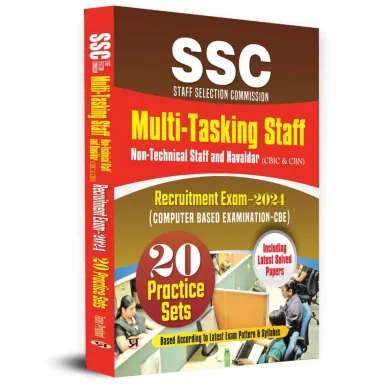 SSC Multi-Tasking Staff (CBIC & CBN) 20 Practice Sets (English)