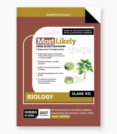 Biology Most Likely Question Bank  CBSE Class 12 for 2027 Exam