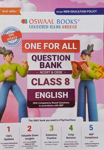 One For All Olympiads Ncert English-8 (sol Papers) 2023