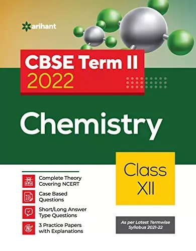 Arihant CBSE Chemistry Term 2 Class 12 for 2022 Exam (Cover Theory and MCQs) 