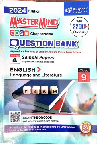 Mastermind CBSE Chapterwise Question Bank English Language and Literature for Class 9 (2024)
