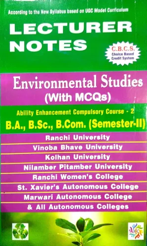 Lecturer Notes Environmental Studies (With MCQs) (Sem-2)
