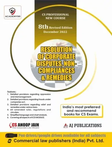 Resolution of Corporate Disputes, Non-Compliance & Remedies